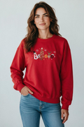 Red Believe Christmas Sweatshirt